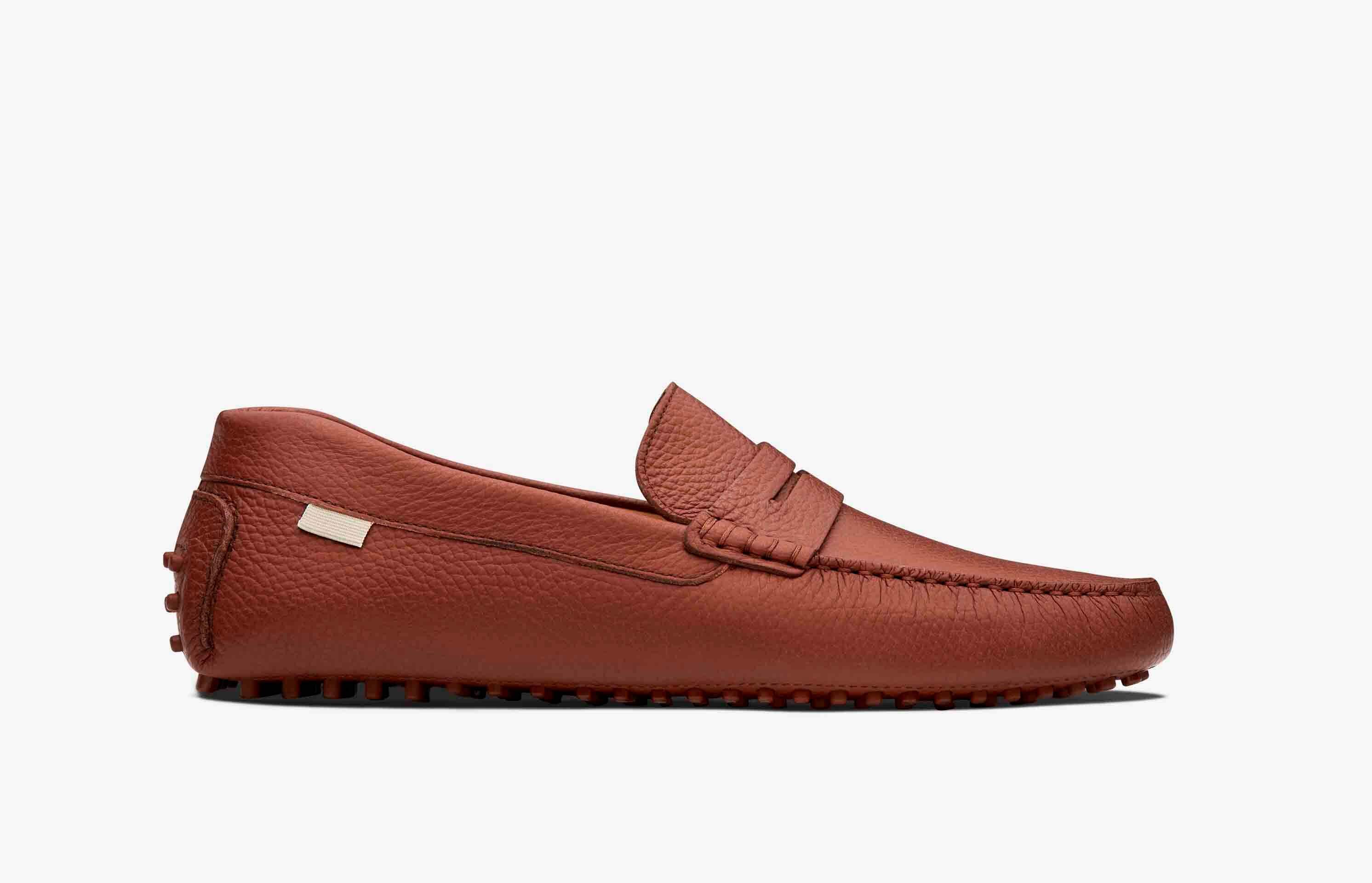 Oliver Cabell Driver Mens Loafers Red UK-075384